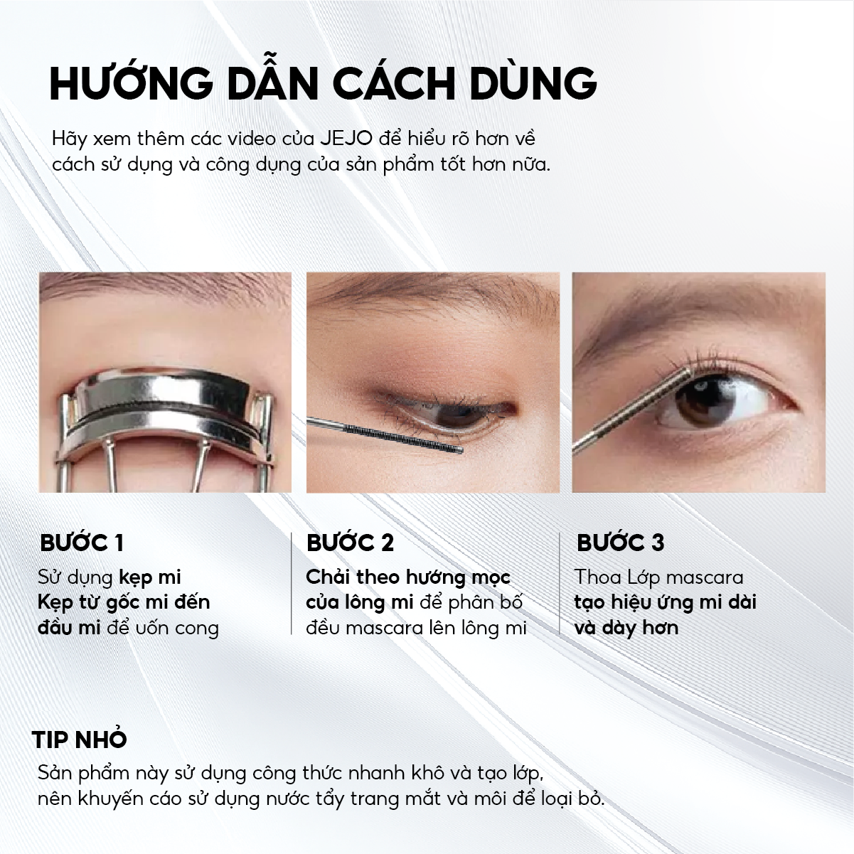 JEJO INSTANT OVER CURL MASCARA