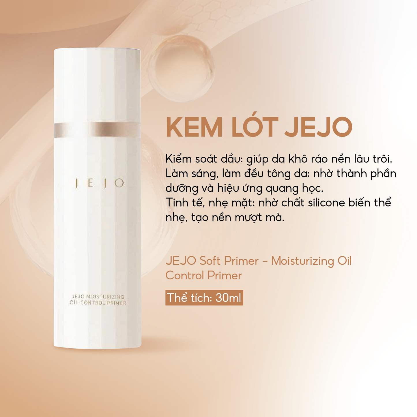 JEJO MOISTURIZING OIL-CONTROL PRIMER
