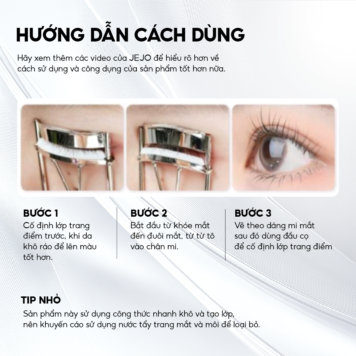 JEJO COMIC EYE EYELASH CURLER